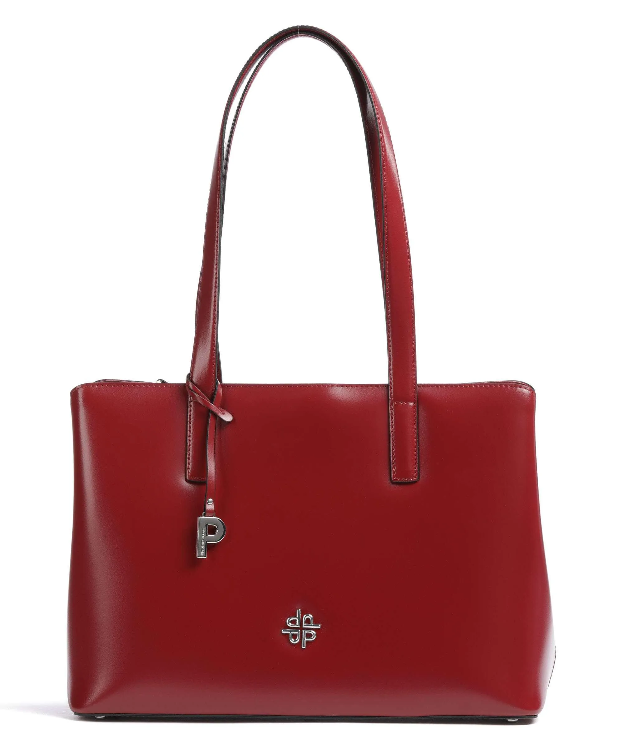  Picard Black Tie Borsa shopper pelle di vacchetta liscia rosso  