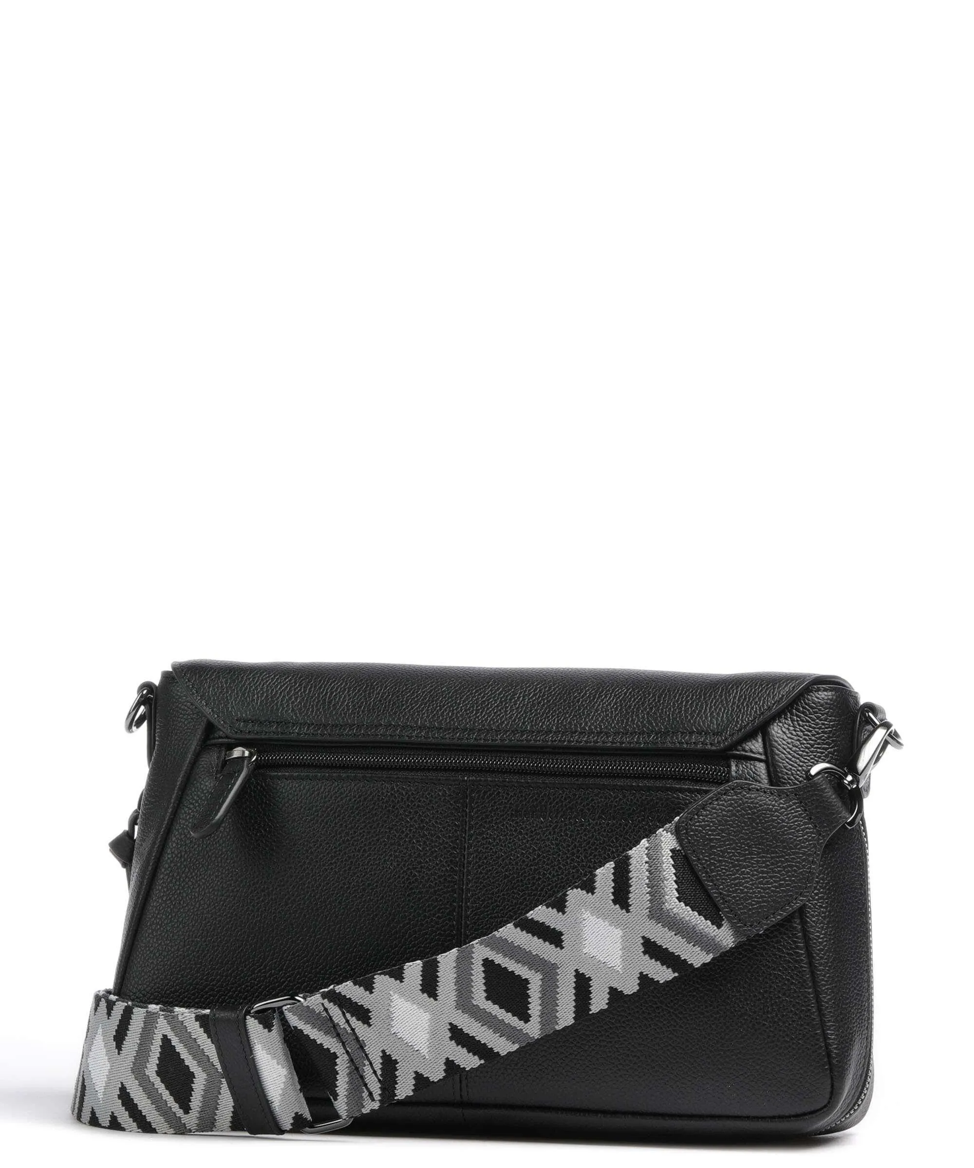  Picard PPPP Borsa a spalla pelle di vacchetta grana nero  