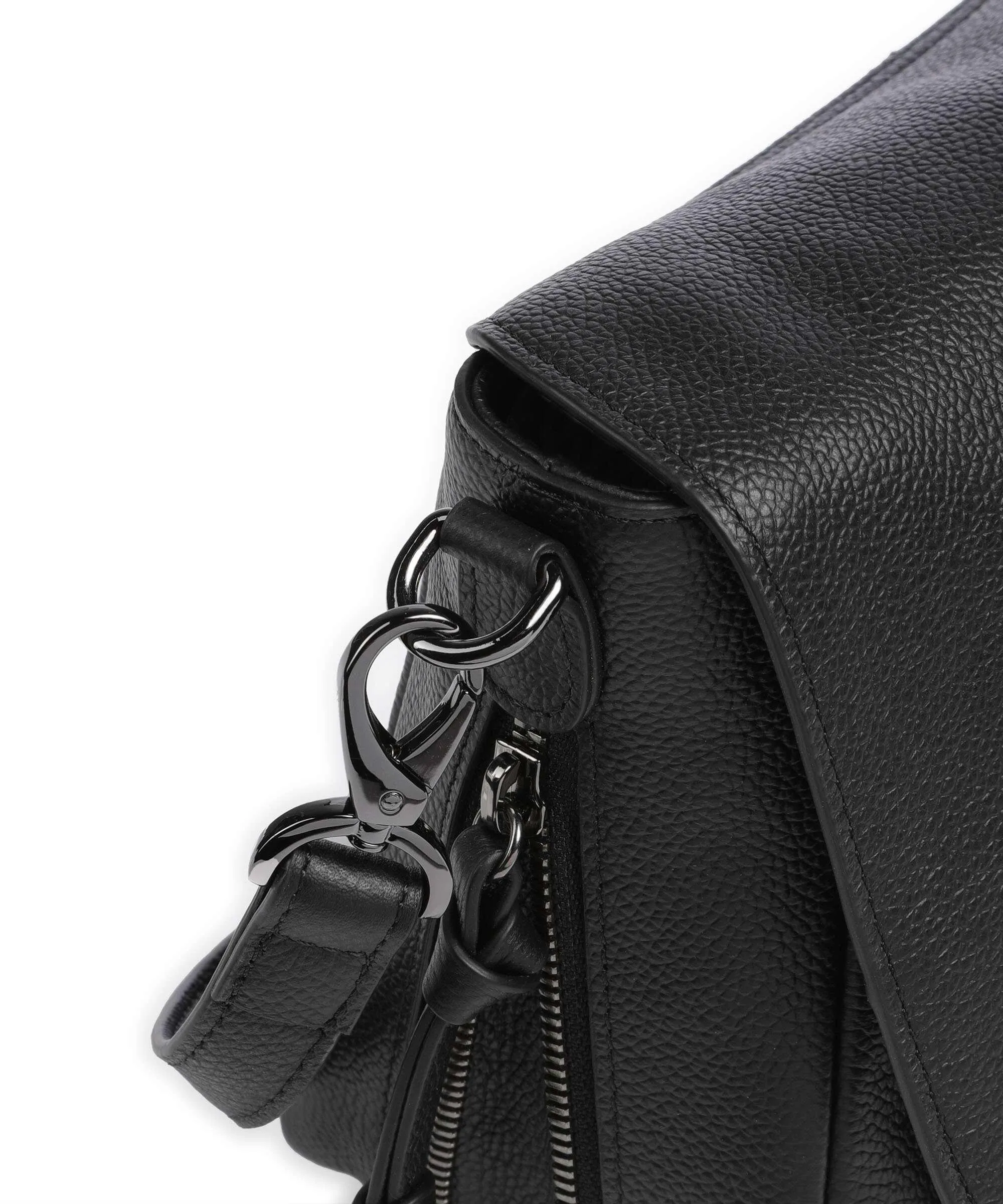  Picard PPPP Borsa a spalla pelle di vacchetta grana nero  