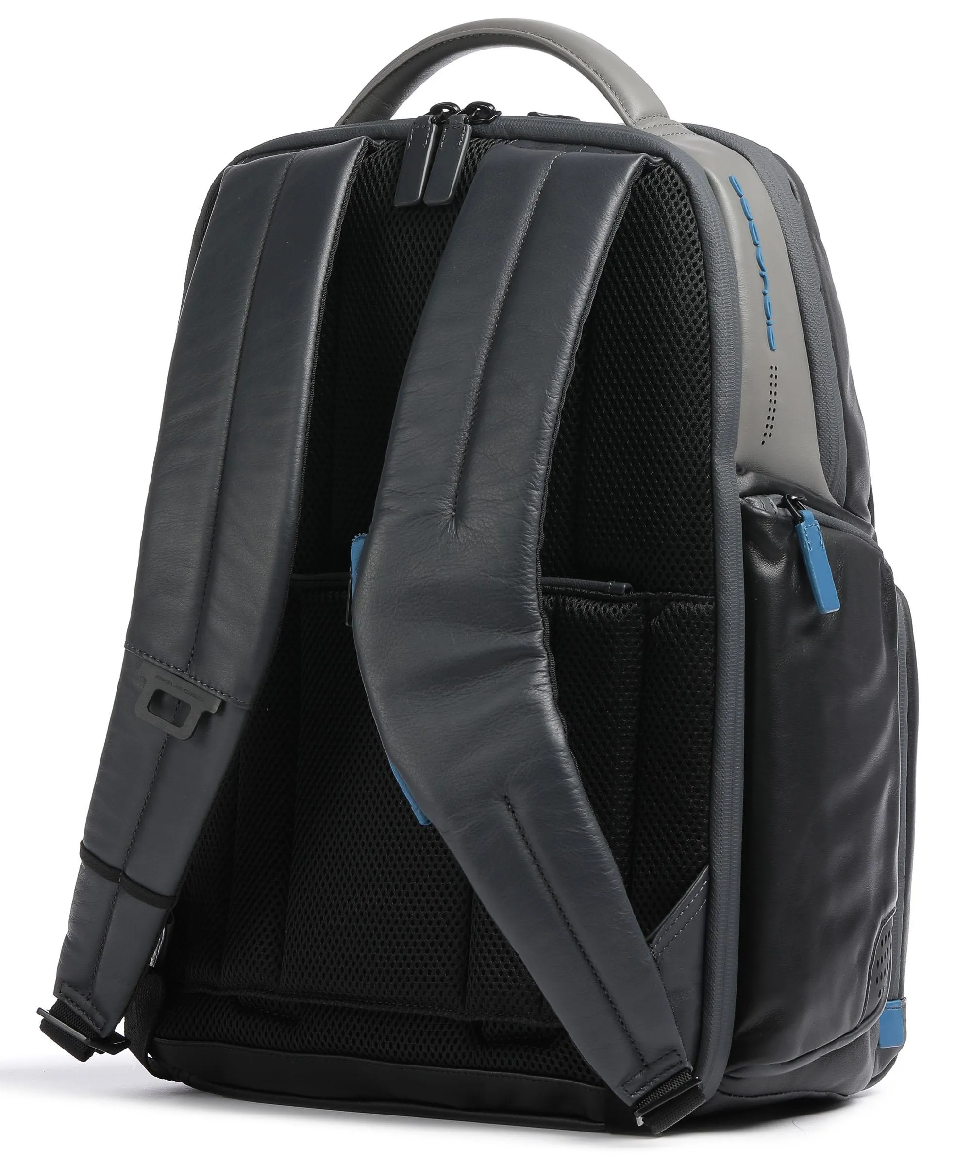  Piquadro Urban Zaino porta pc 15″ pelle di vacchetta grana nero/grigio  