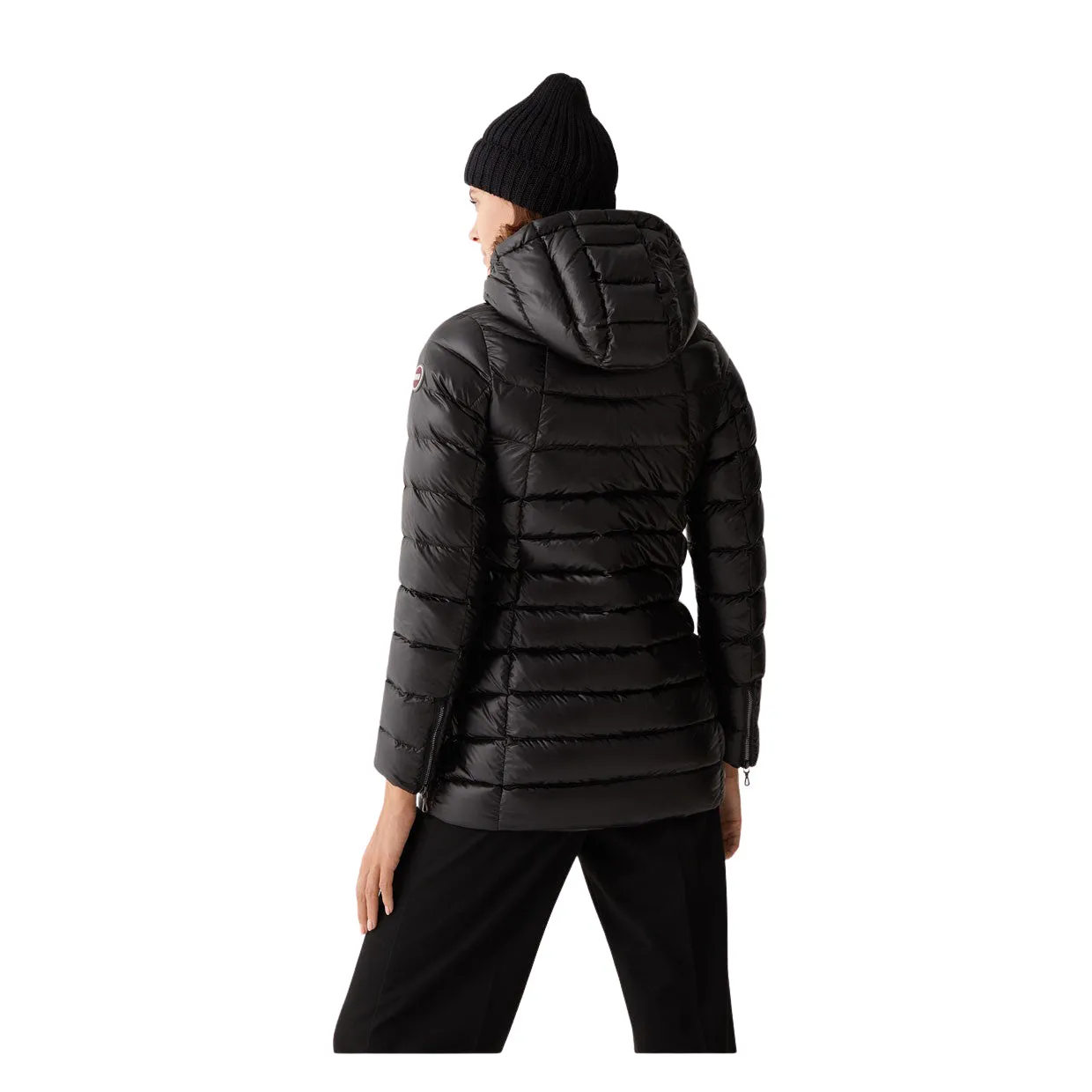 Piumino Donna Colmar Media Lunghezza Nero