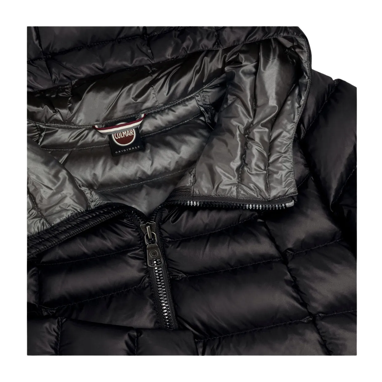 Piumino Donna Colmar Media Lunghezza Nero