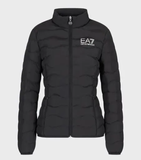 Piumino Donna Ea7 Emporio Armani 8NTB21 TNF8Z 0200 Nero Oro