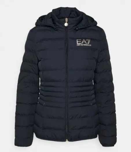 Piumino Donna Ea7 Emporio Armani 8NTB23 TNF8Z 0540 Blu Oro