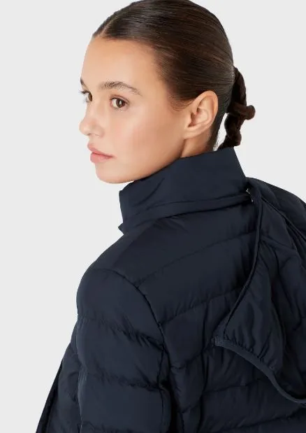 Piumino Donna Ea7 Emporio Armani 8NTB23 TNF8Z 0540 Blu Oro
