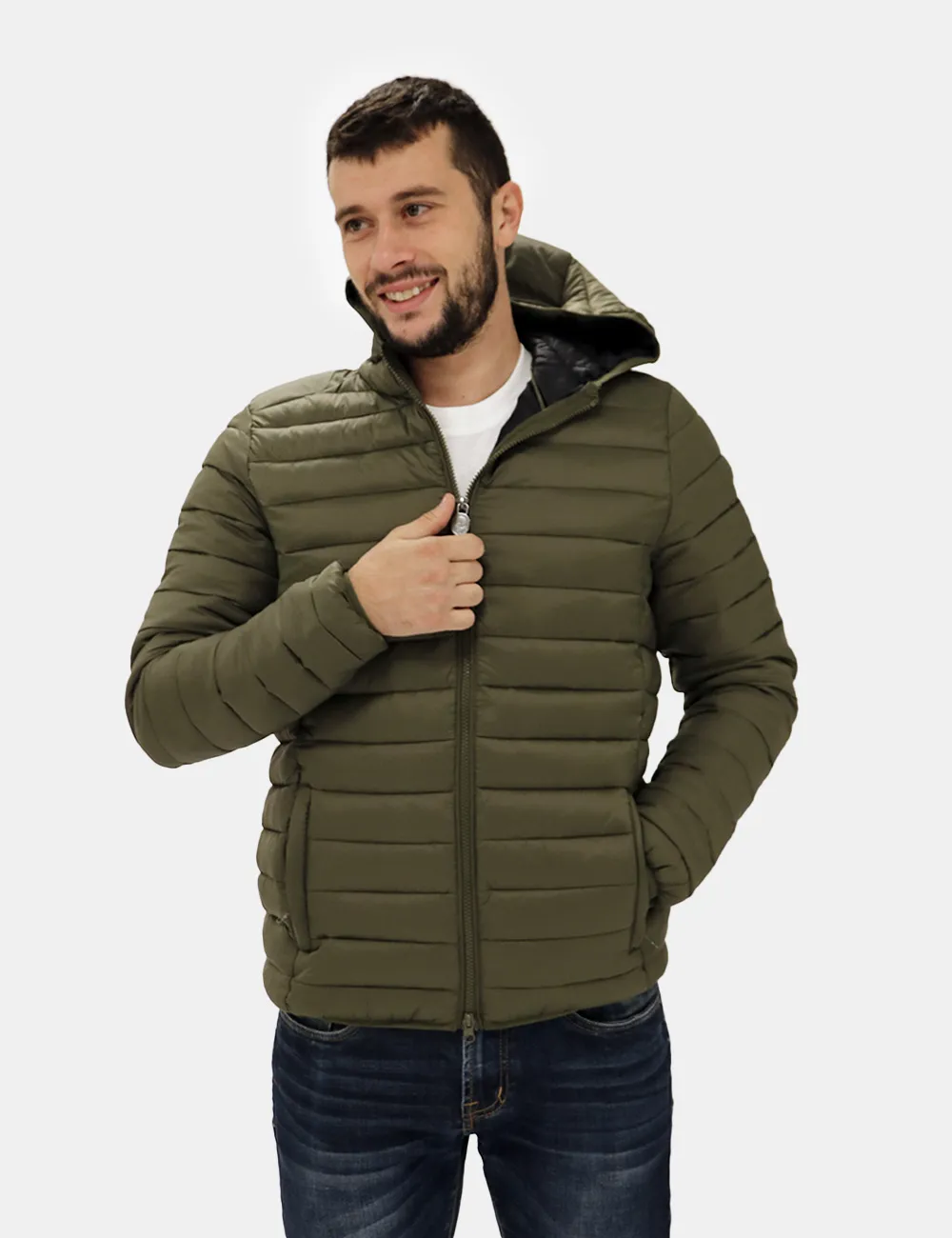 Piumino Invicta con cappuccio