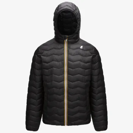 Piumino Uomo K-WAY Jack Eco Warm K6121HW USY Nero