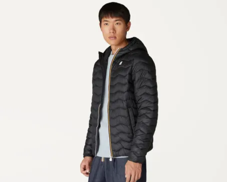 Piumino Uomo K-WAY Jack Eco Warm K6121HW USY Nero