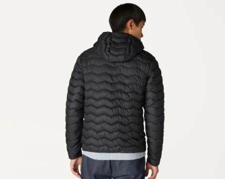 Piumino Uomo K-WAY Jack Eco Warm K6121HW USY Nero