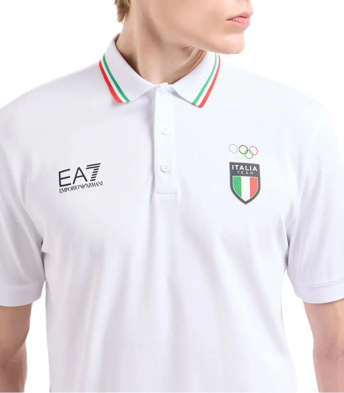 Polo Uomo Emporio Armani EA7 Italia Team