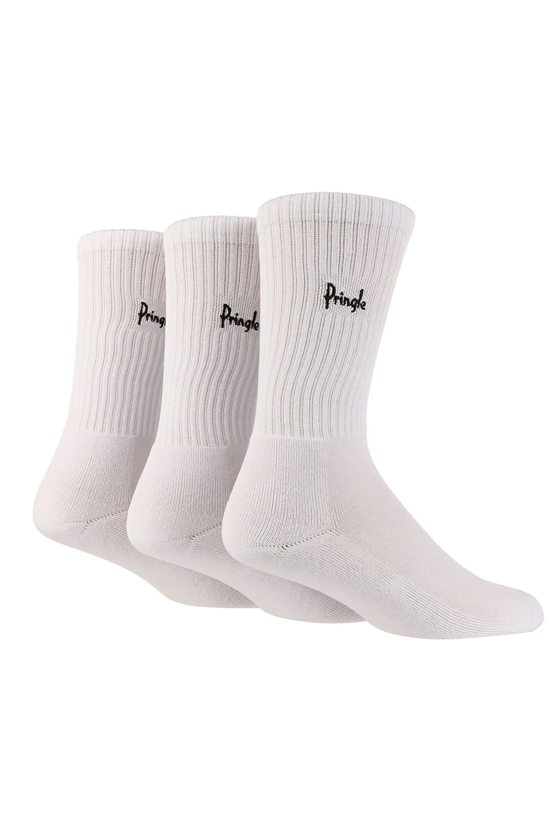 Pringle Cushioned Sole Bamboo Sports Socks 3 Pack    