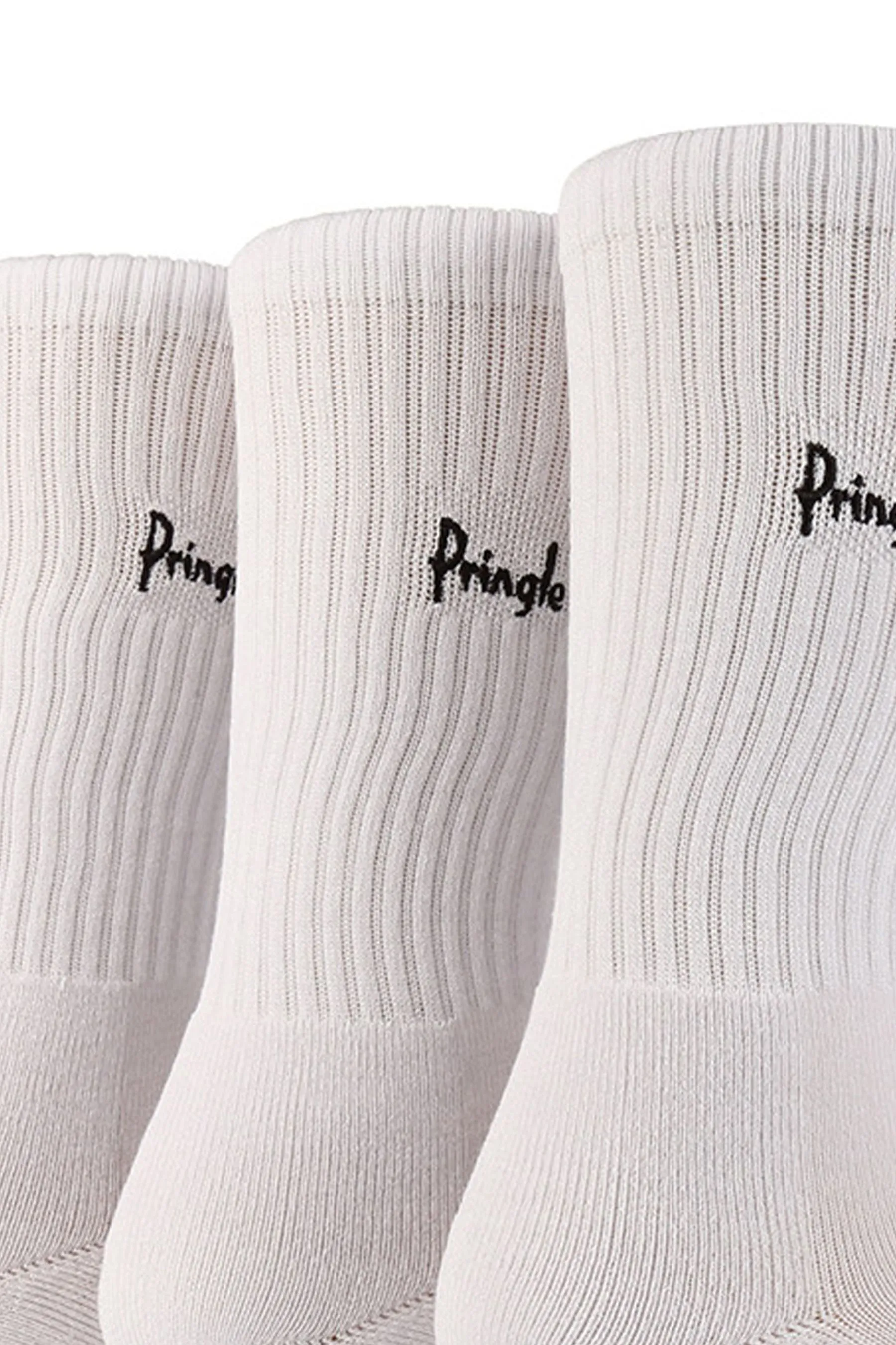 Pringle Cushioned Sole Bamboo Sports Socks 3 Pack    
