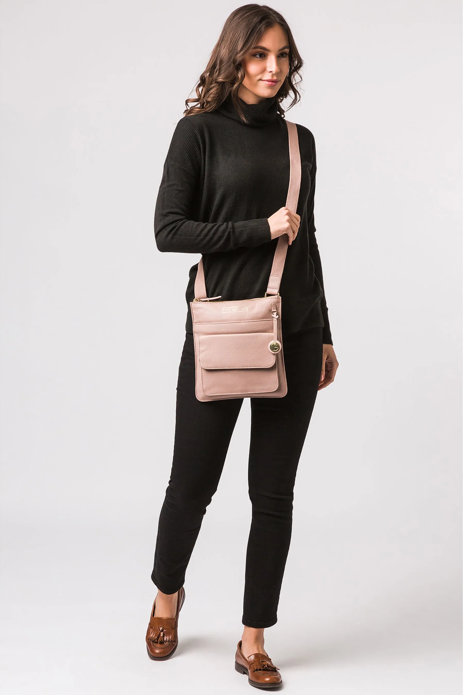 Pure Luxuries London - Langley - Borsa a tracolla in pelle    