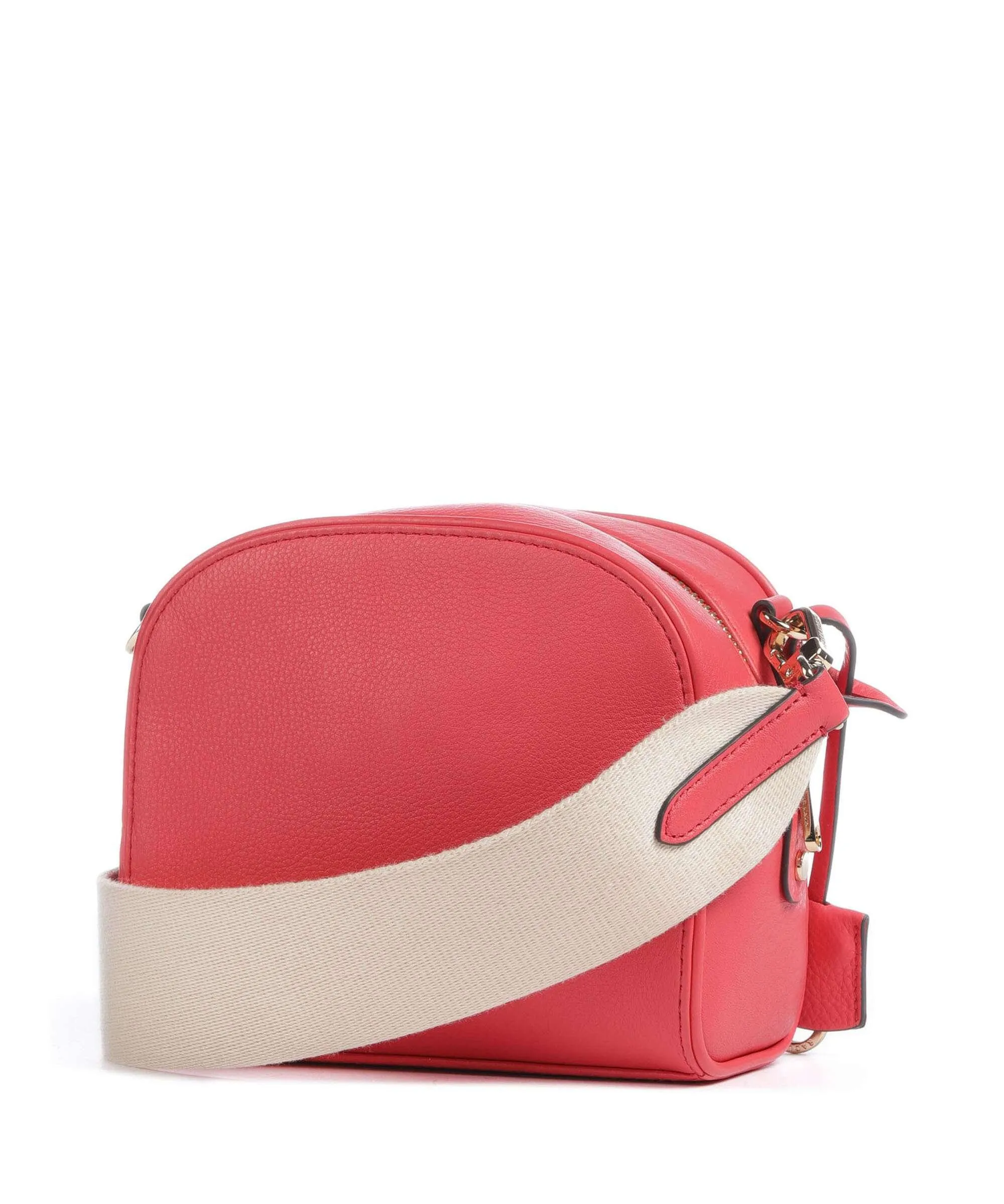  Radley London Arden Crescent Borsa a tracolla pelle di vacchetta grana luce rossa  
