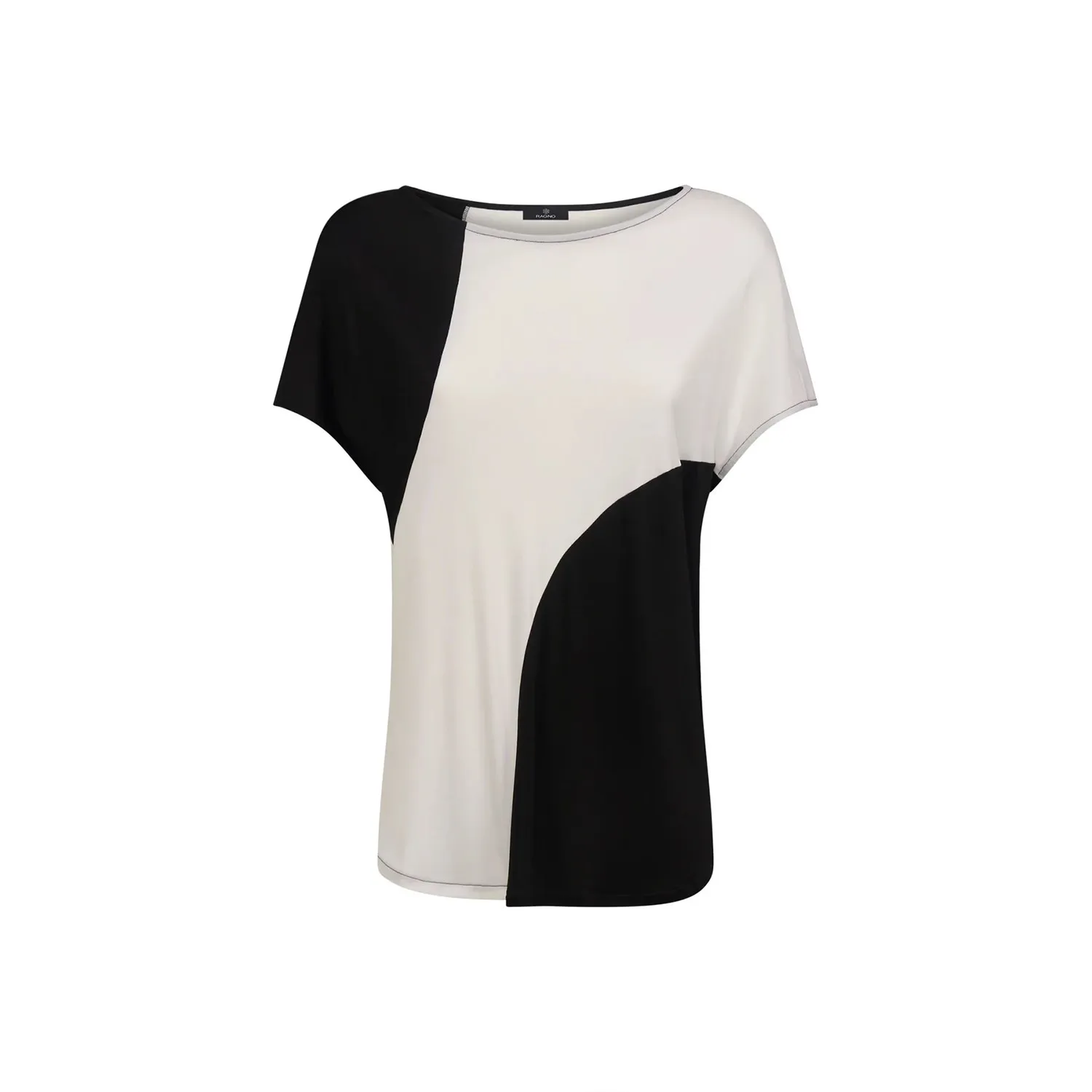 Ragno Maglietta stampata in Satin Jersey art.dg85tx