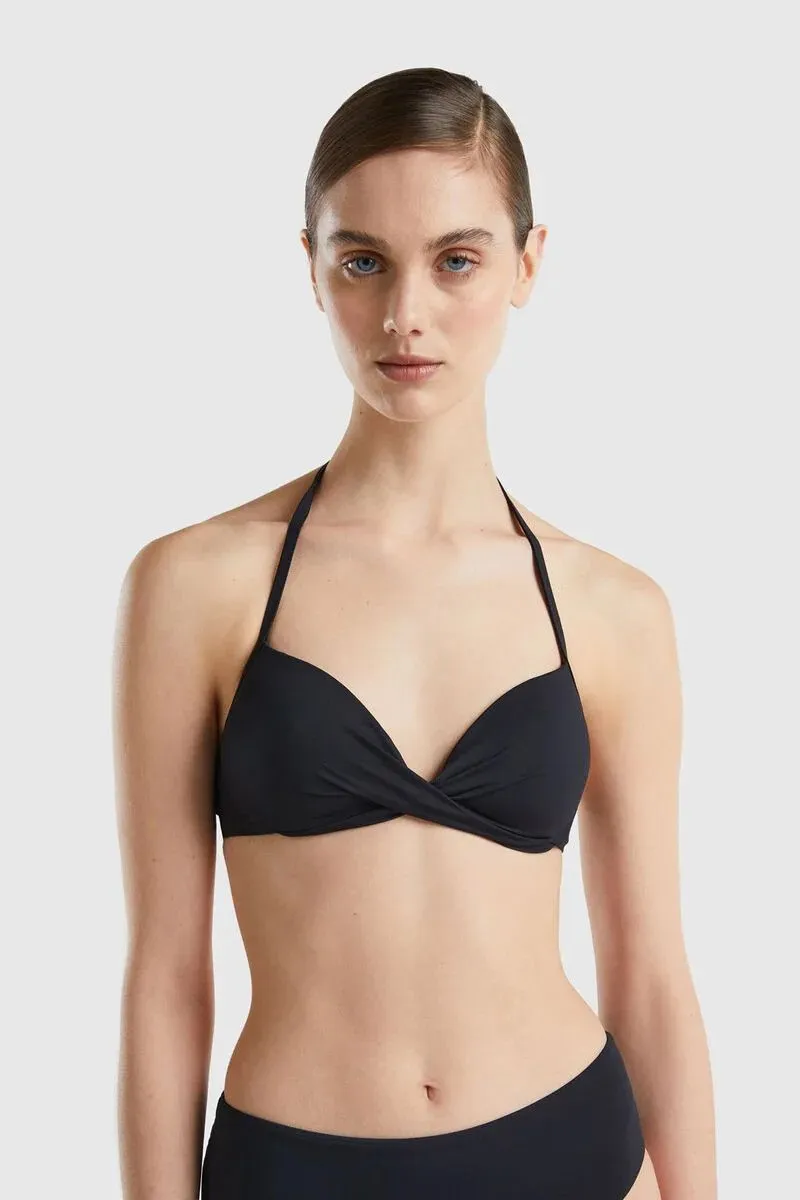 Reggiseno mare push up donna Nero