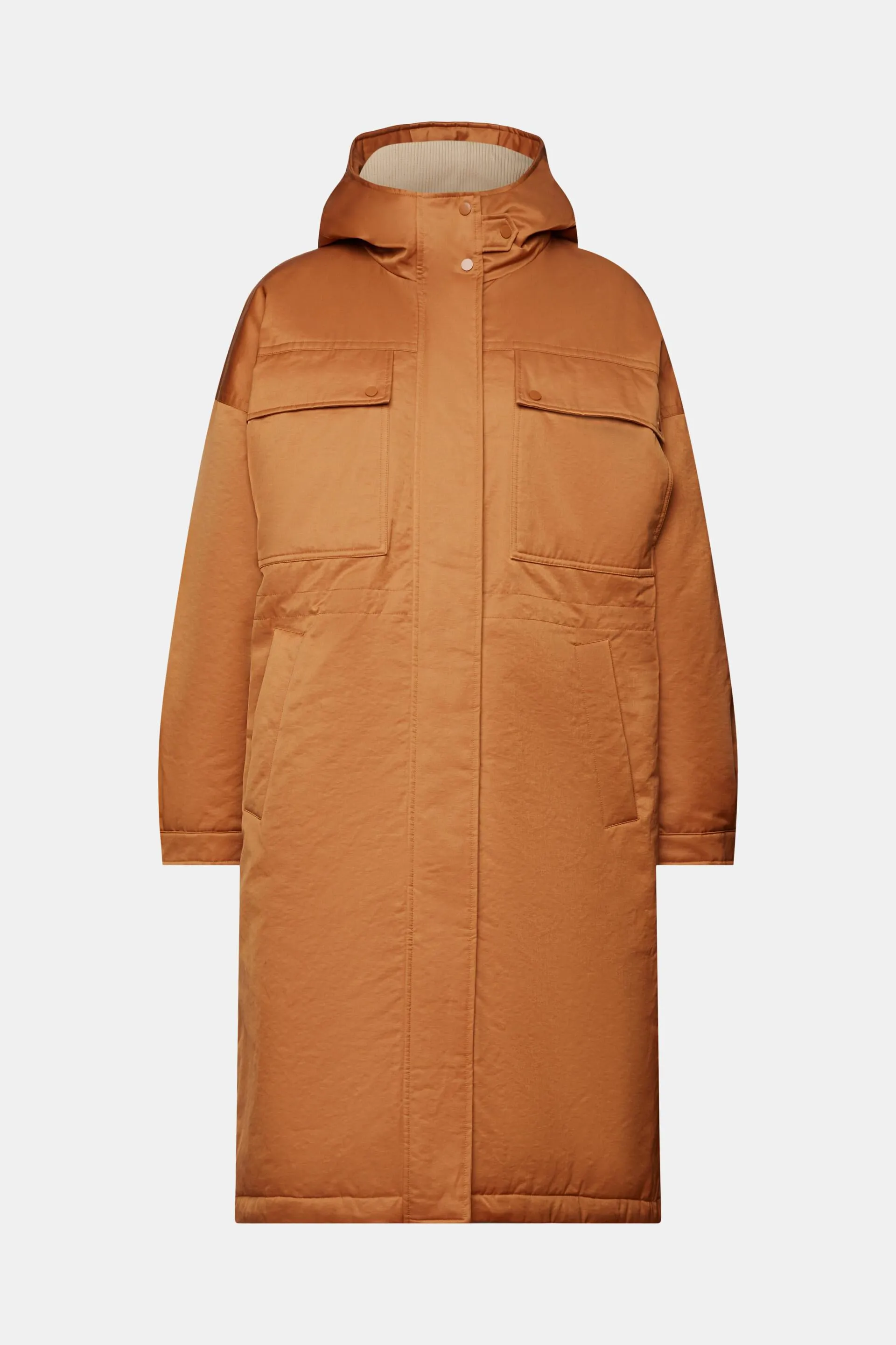 Riciclato: cappotto parka imbottito