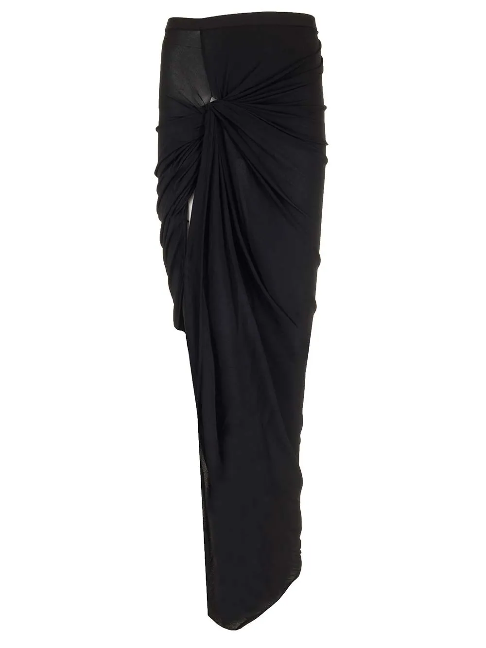   Rick Owens  Gonna midi in viscosa stretch  