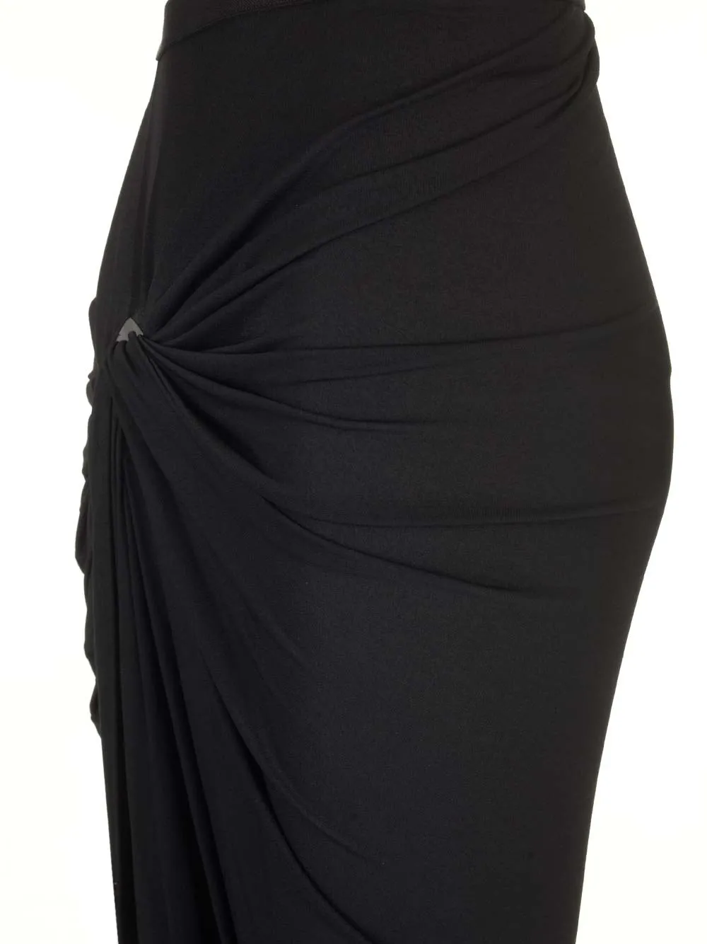   Rick Owens  Gonna midi in viscosa stretch  
