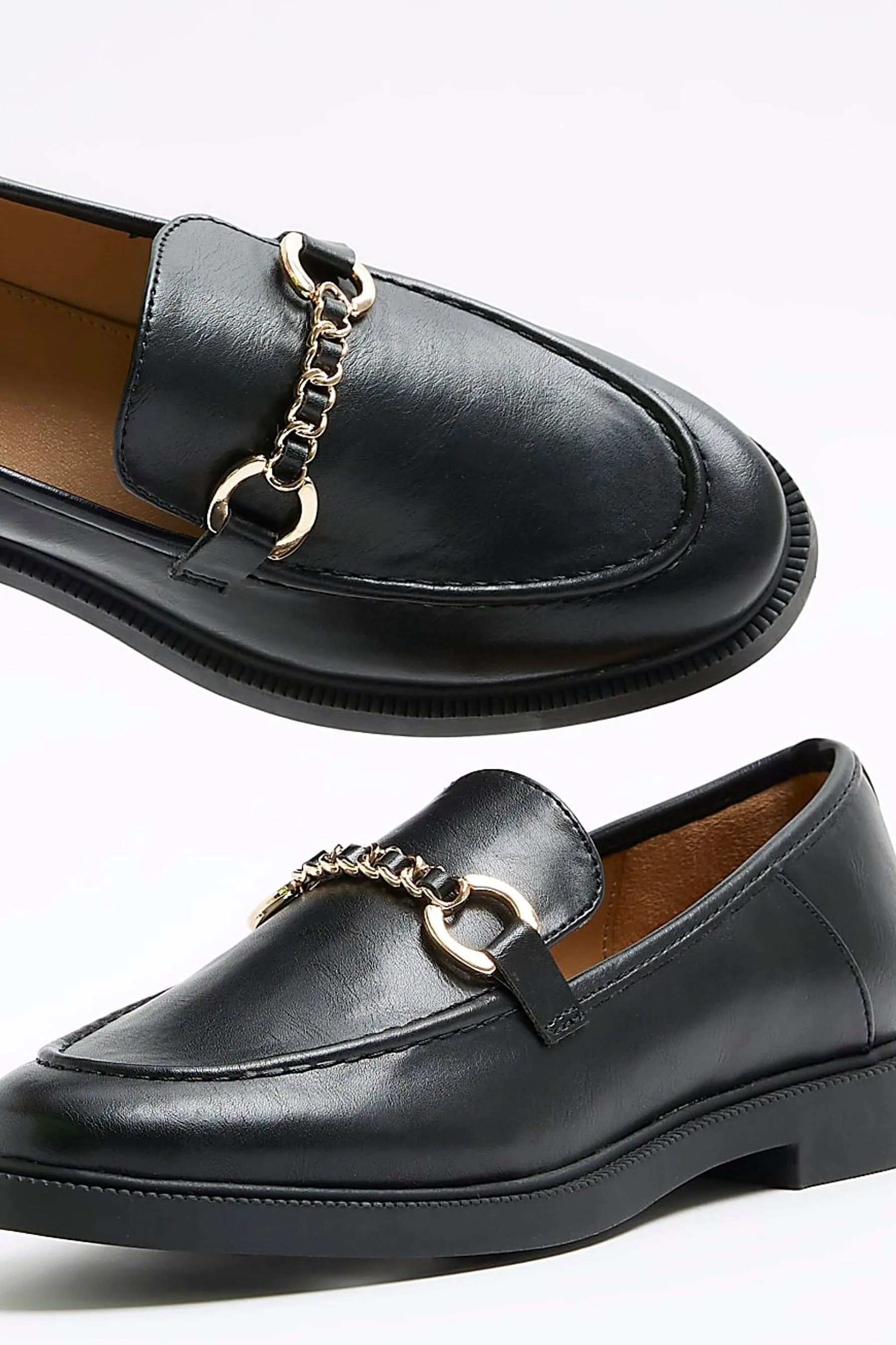 River Island - Mocassini con catena
