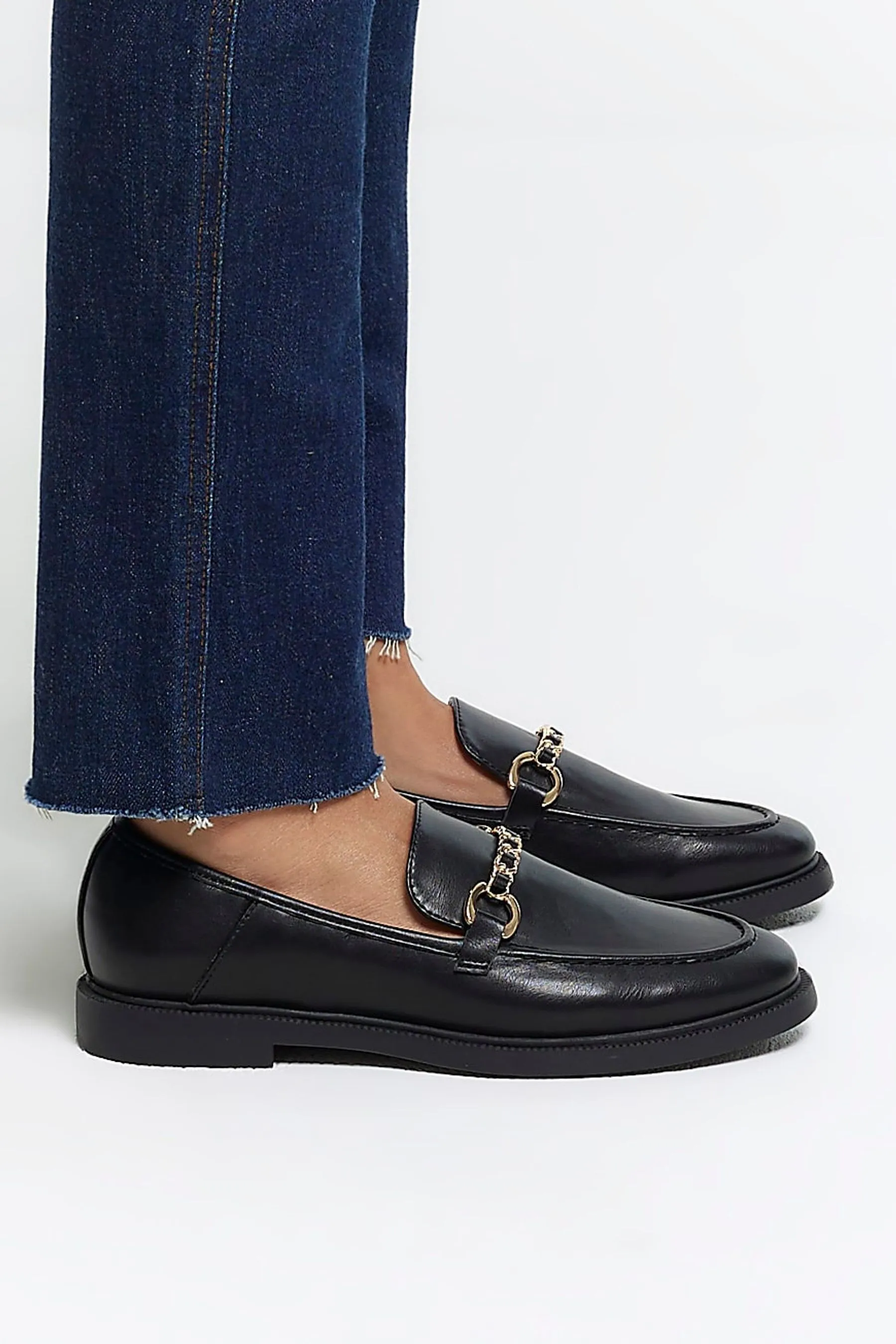 River Island - Mocassini con catena