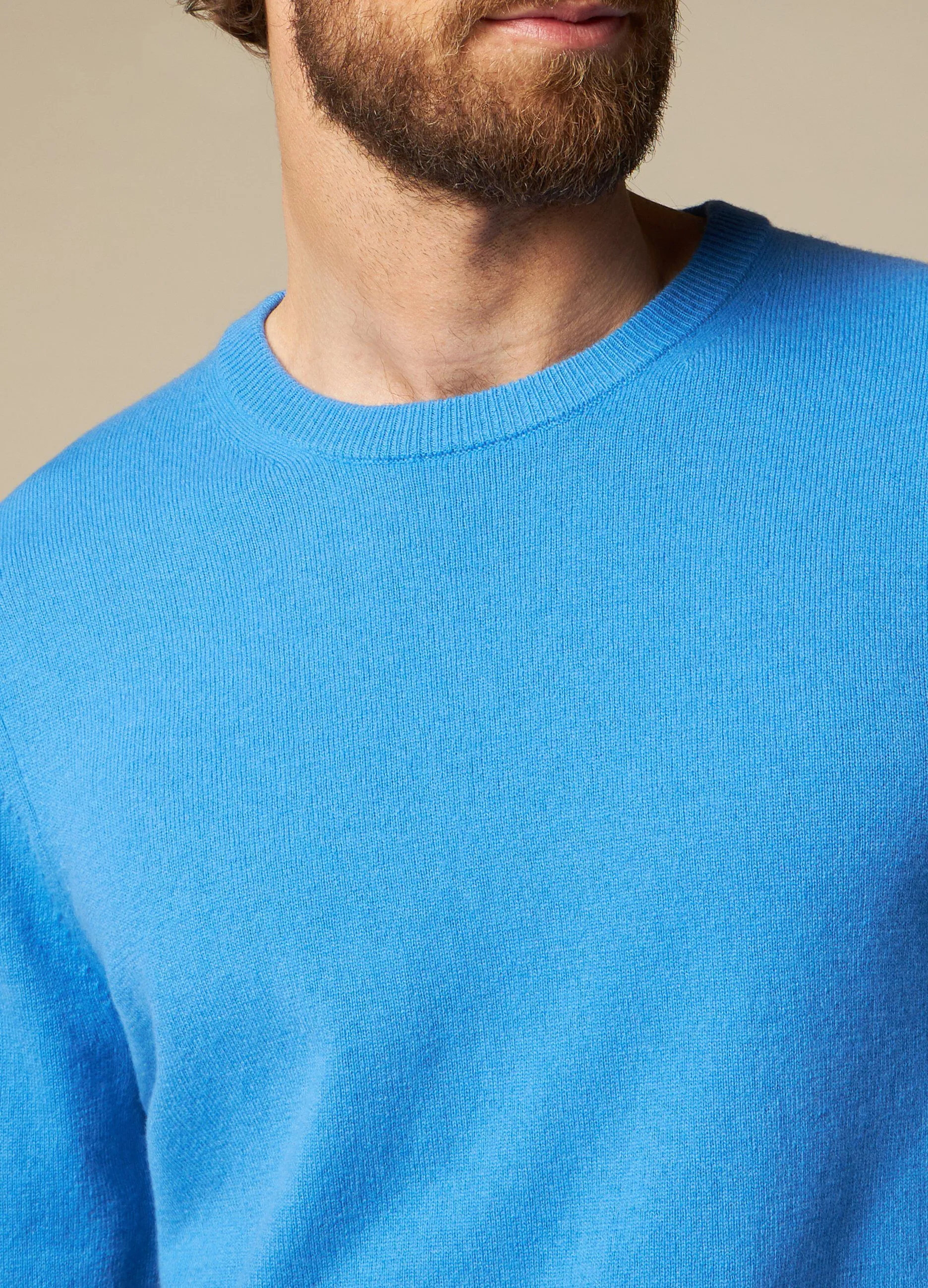 RUMFORD  Pullover tricot in pura lana d'agnello uomo Rumford