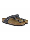 Sandalo basso Birkenstock GIZEH in pelle nero