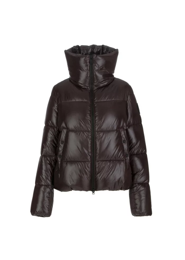 SAVE THE DUCK | PIUMINO BOMBER LUCK17 ISLA MARRONE SCURO