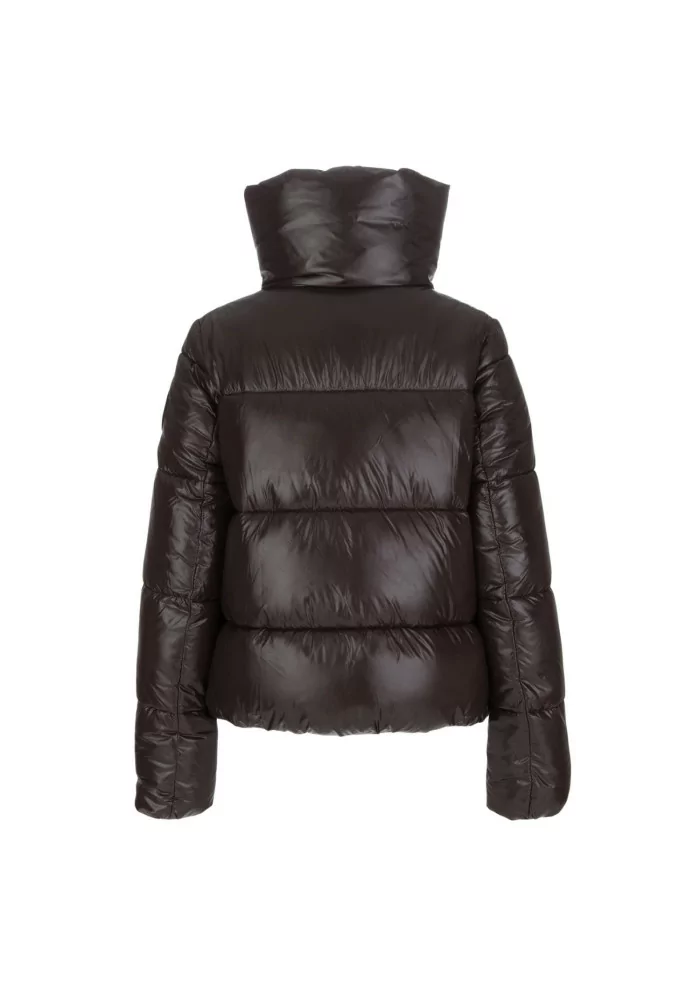 SAVE THE DUCK | PIUMINO BOMBER LUCK17 ISLA MARRONE SCURO