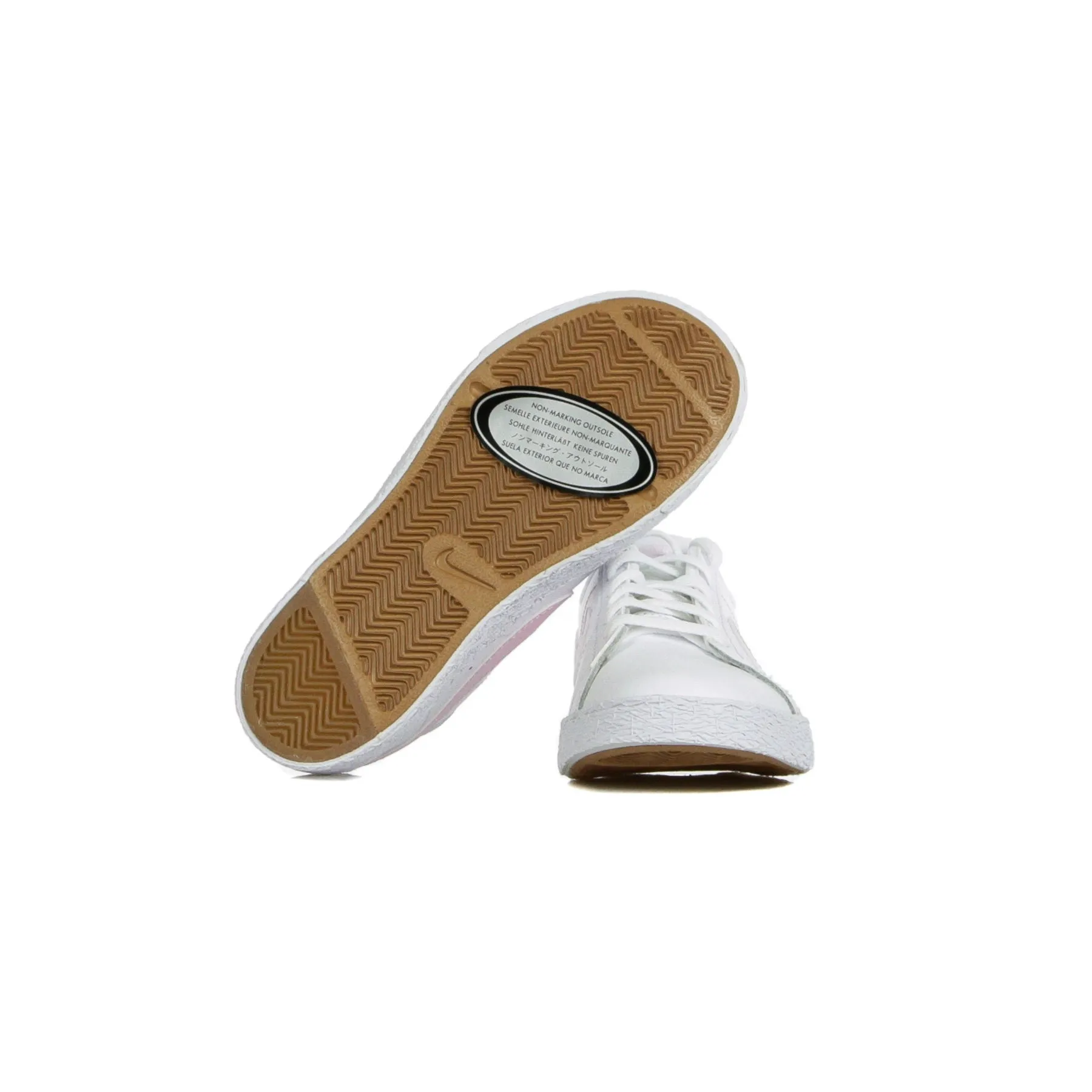 Scarpa Bassa Bambino Blazer Low (ps) White/pink Foam