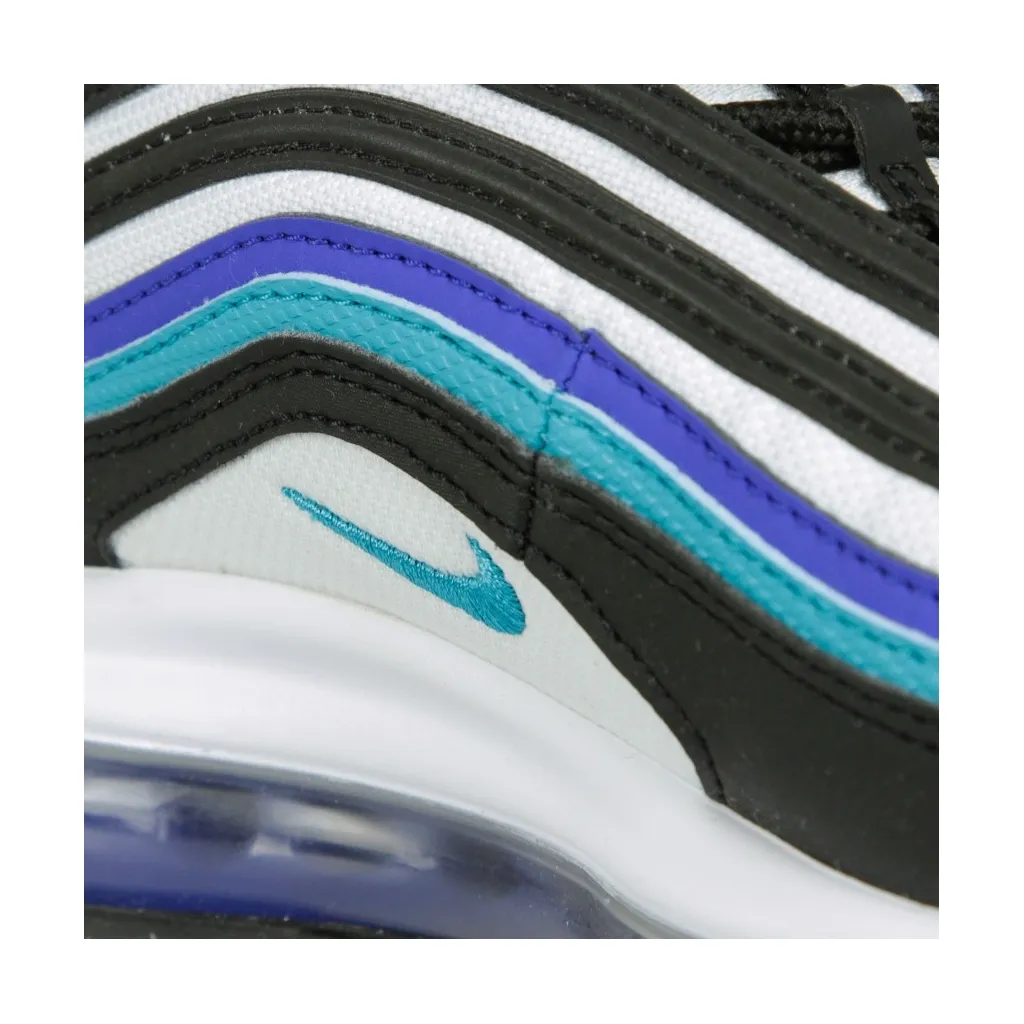 scarpa bassa ragazzo air max 97 gs BLACK/ORACLE AQUA/WHITE/HYPER BLUE