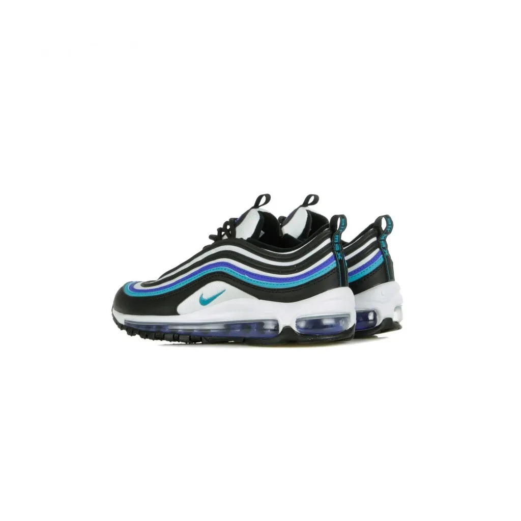 scarpa bassa ragazzo air max 97 gs BLACK/ORACLE AQUA/WHITE/HYPER BLUE