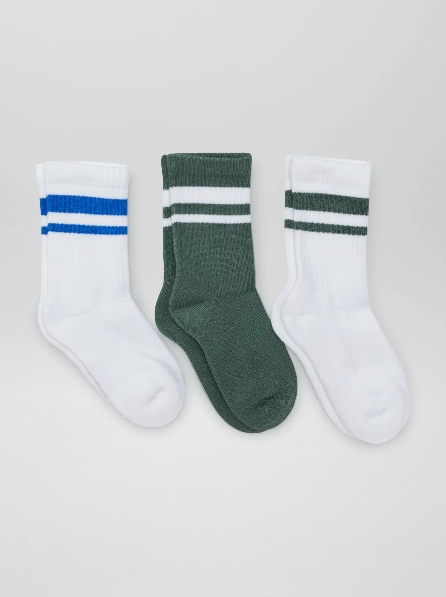 Set di 3 calzini sportivi - VERDE