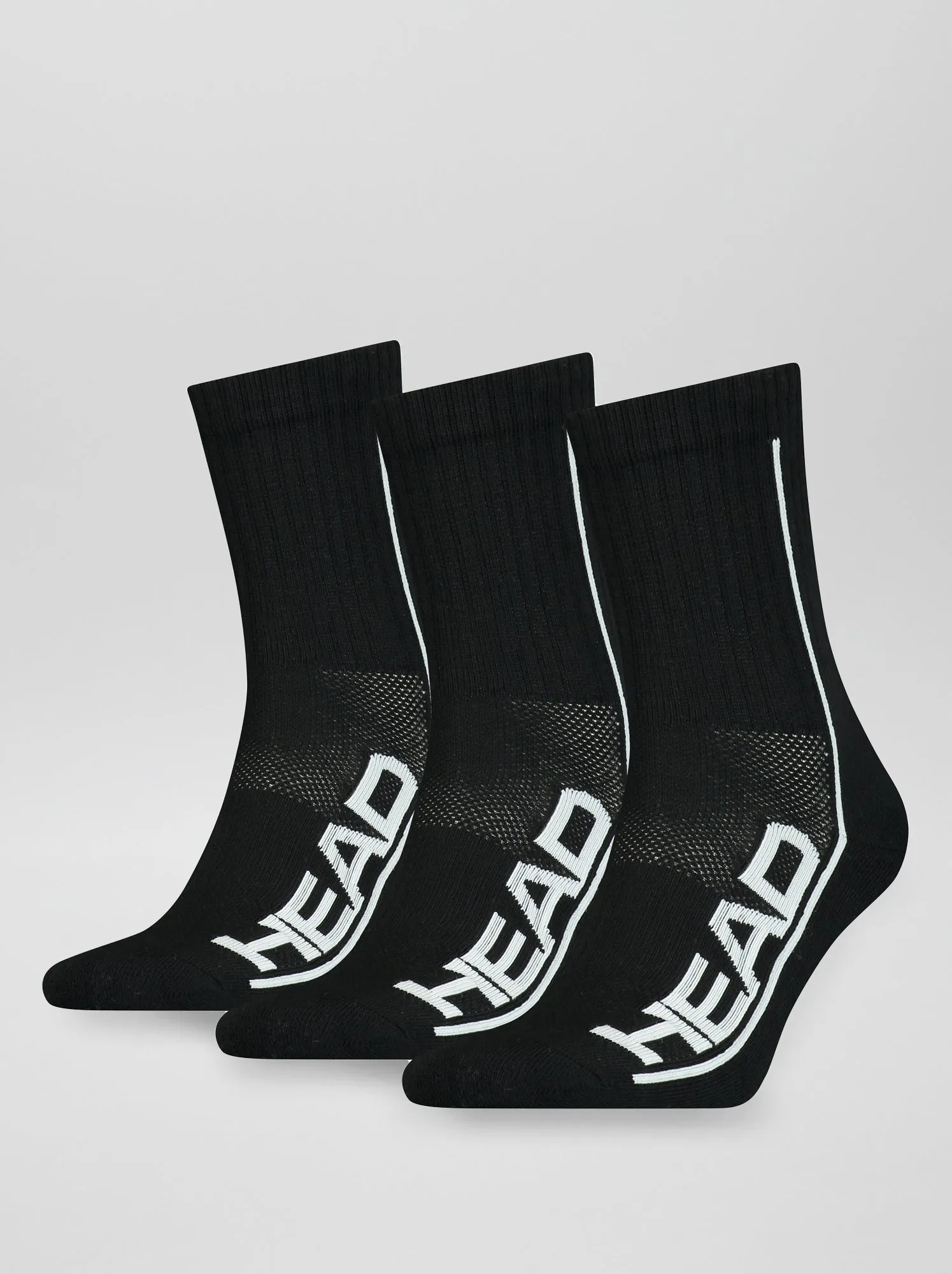 Set di 3 paia di calzini sportivi - nero