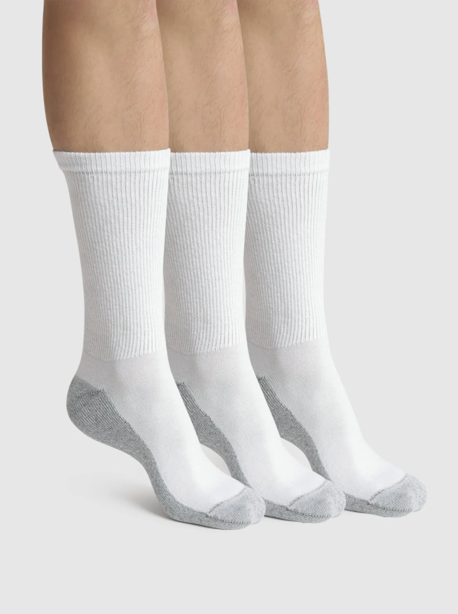 Set di 3 paia di calzini sportivi 'DIM' - BIANCO