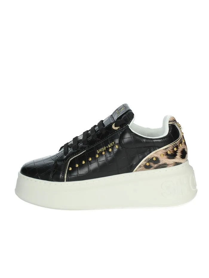 SHOP ART  SNEAKERS BASSA SASF230522 NERO/BEIGE