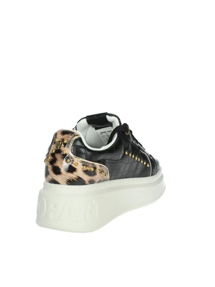 SHOP ART  SNEAKERS BASSA SASF230522 NERO/BEIGE