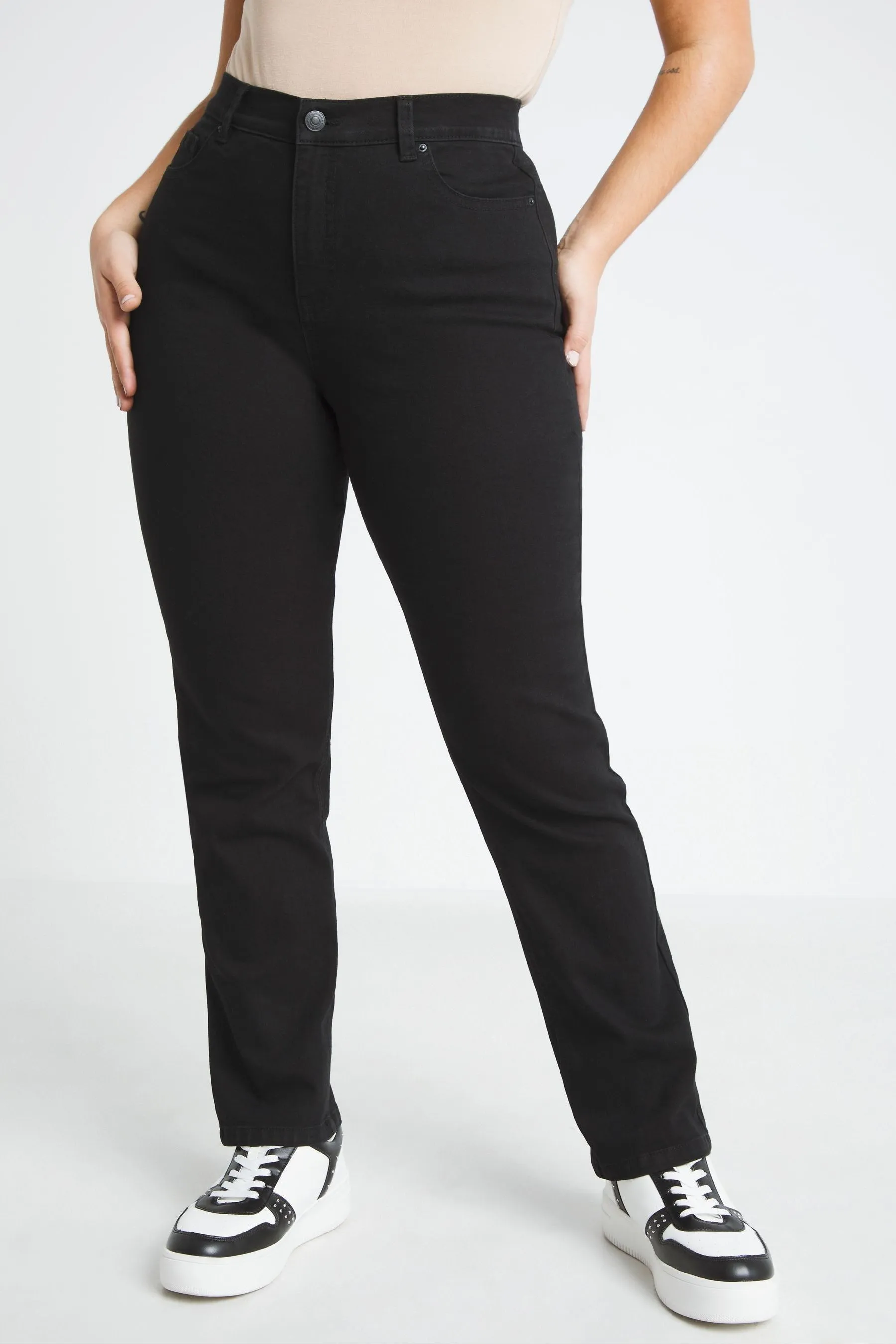 Simply Be 24/7 Straight Leg Jeans    