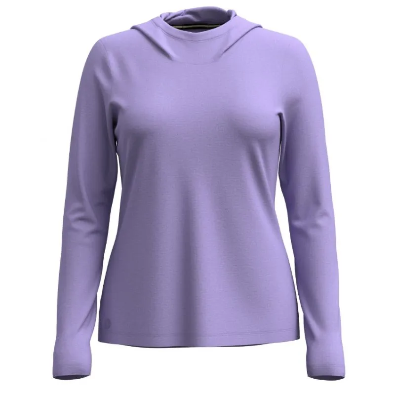 Smartwool Felpa con cappuccio Active Ultralite Donna ULTRA VIOLET ( LIGHT PURPLE)