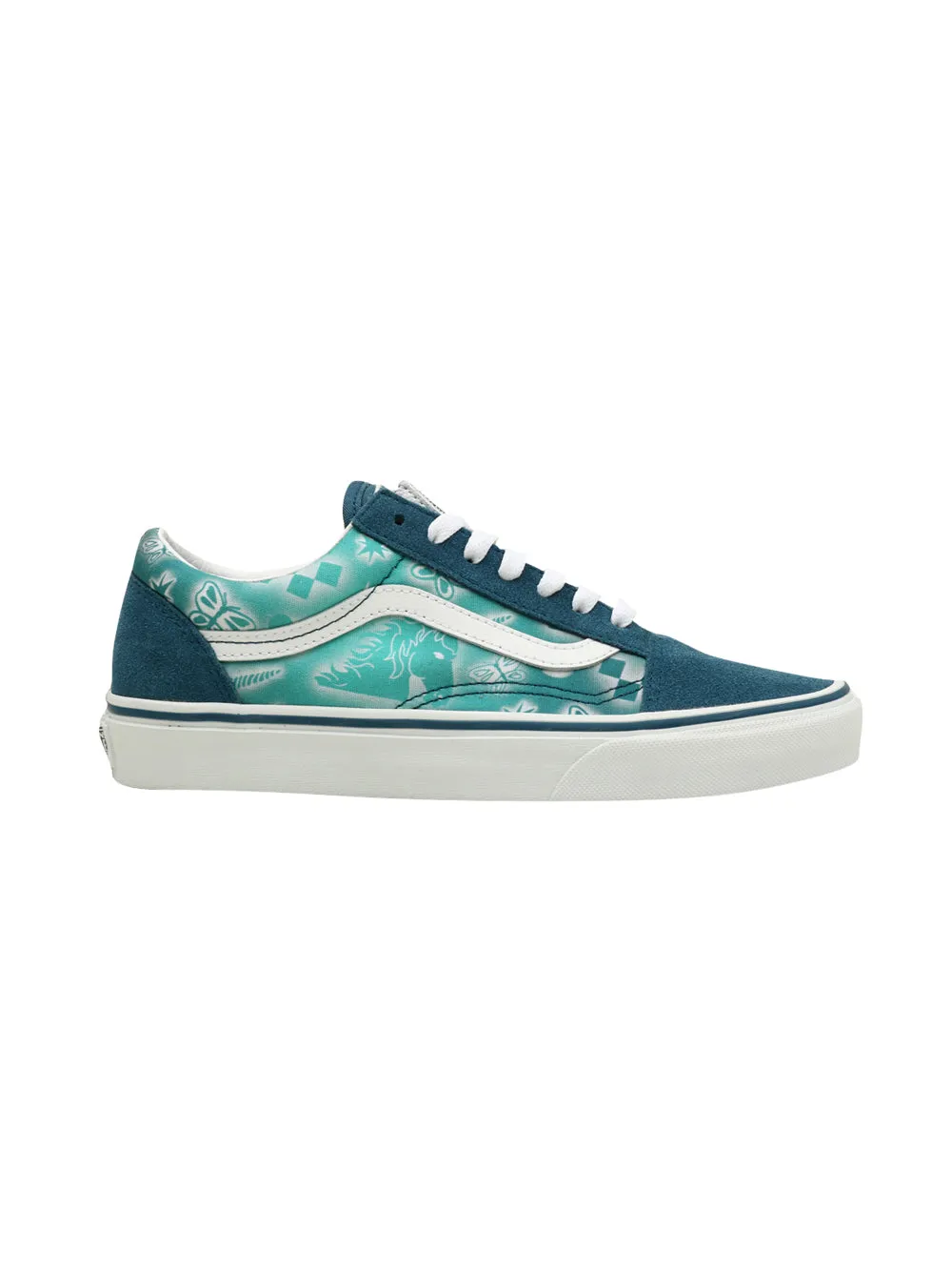 Sneakers Basse Donna Old Skool blu