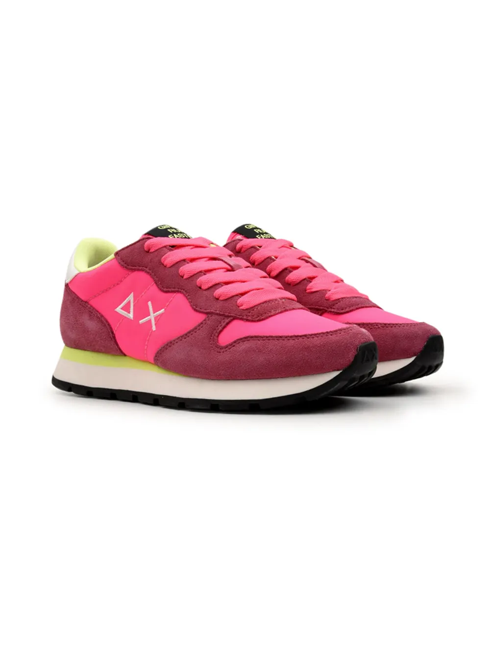 Sneakers Donna con inserti scamosciati