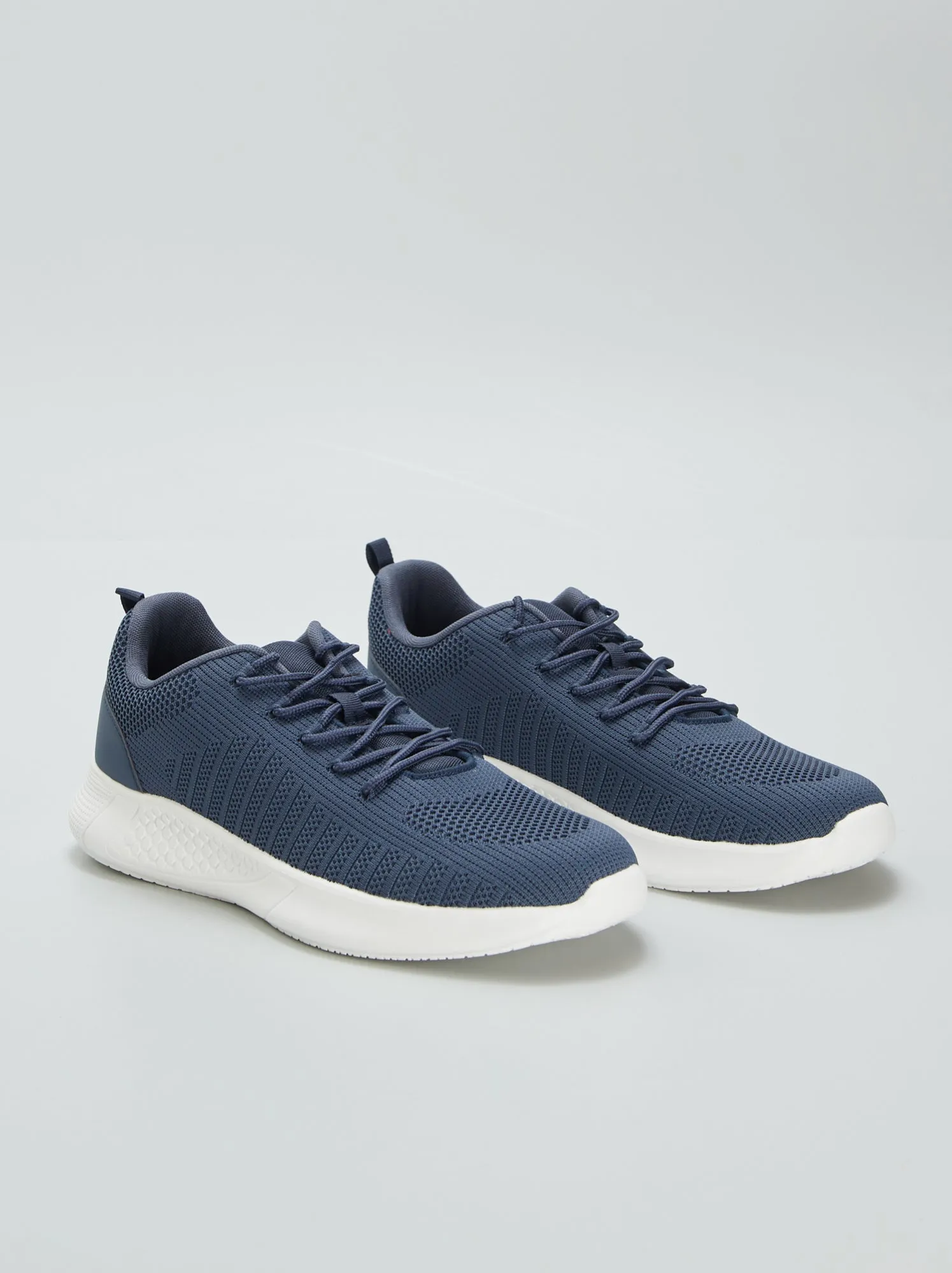 Sneakers in mesh stile running - BLU