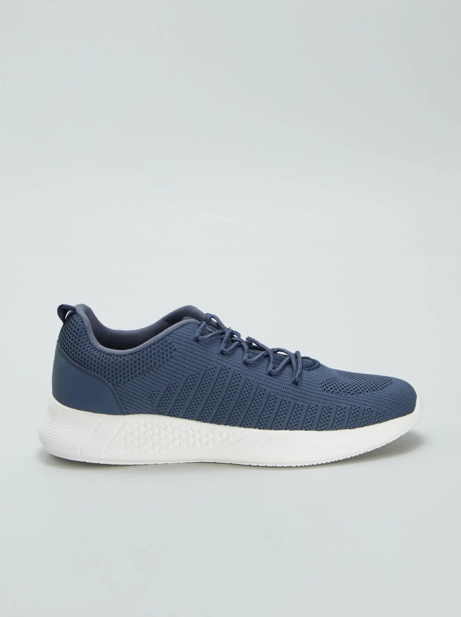 Sneakers in mesh stile running - BLU