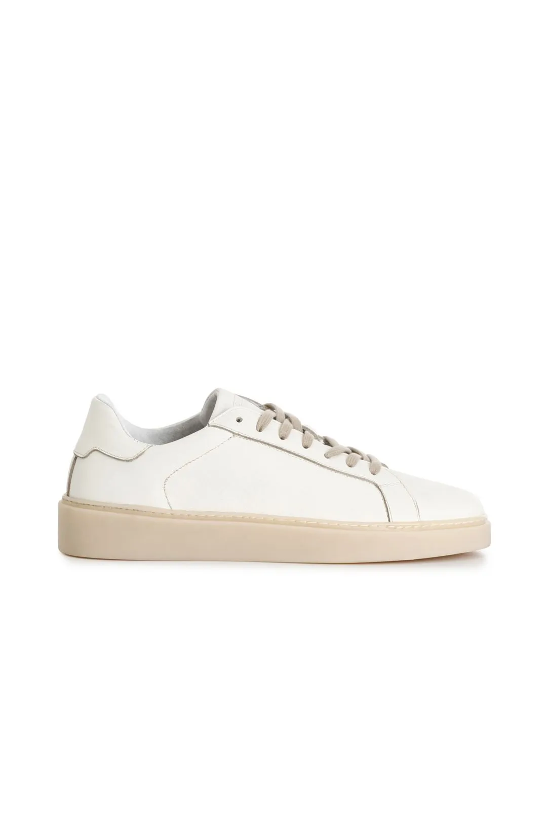 sneakers in pelle bianco