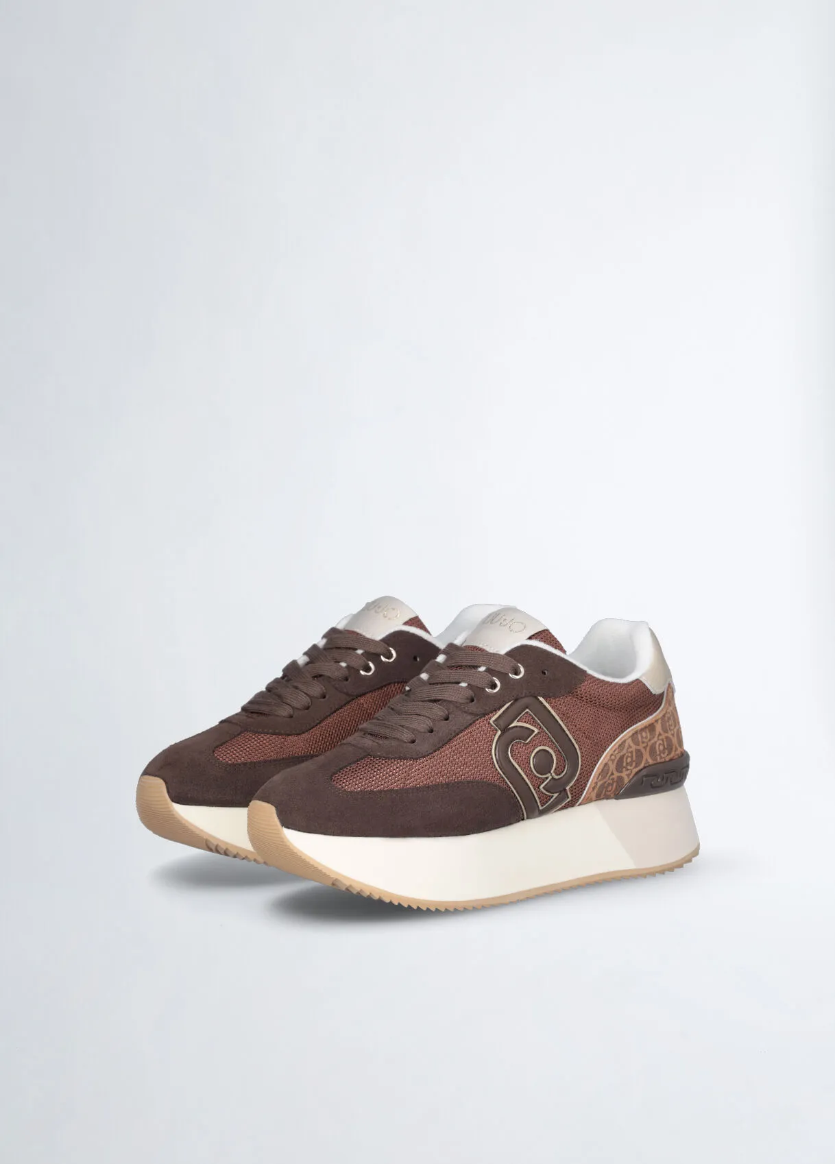 Sneakers monogram e brighty mesh