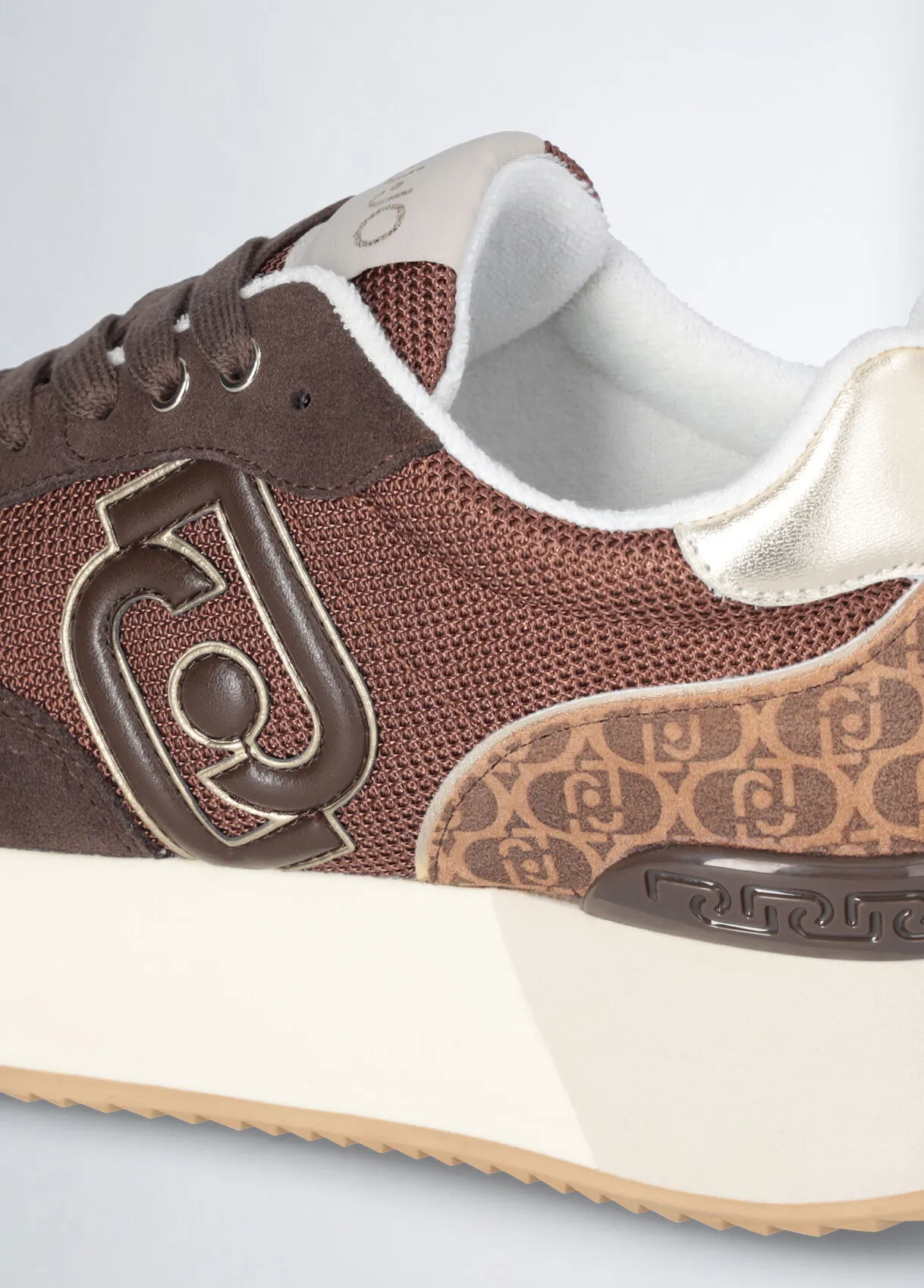 Sneakers monogram e brighty mesh