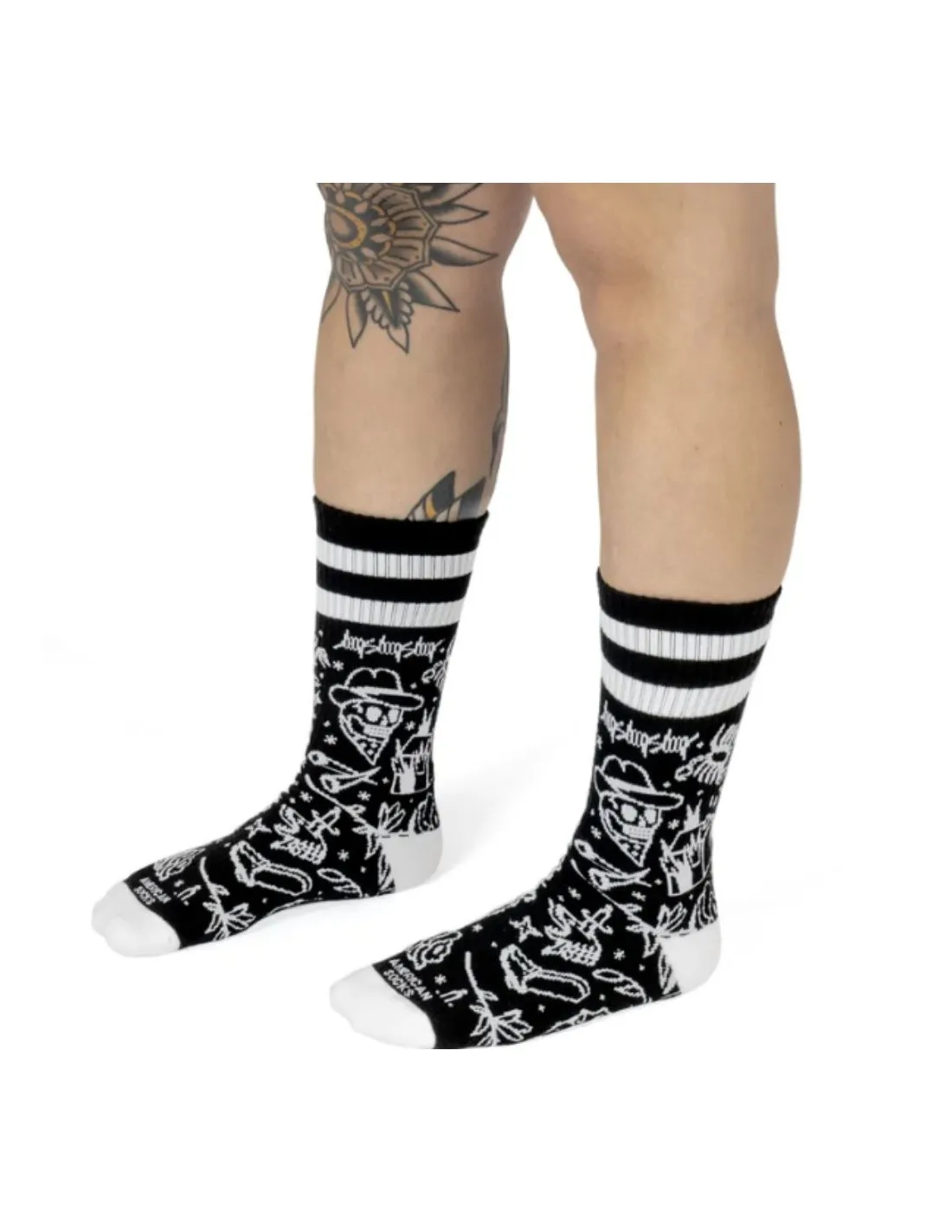 Socks americani Calzini da cowboy medio alti