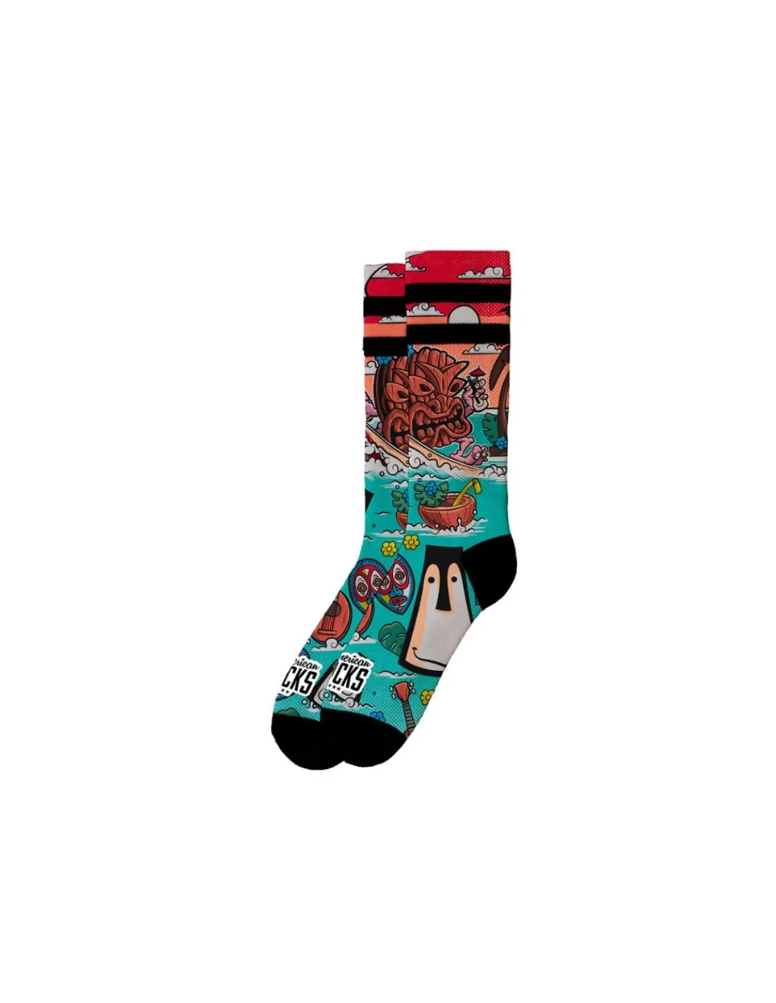 Socks americani Calzini Tiki Surf