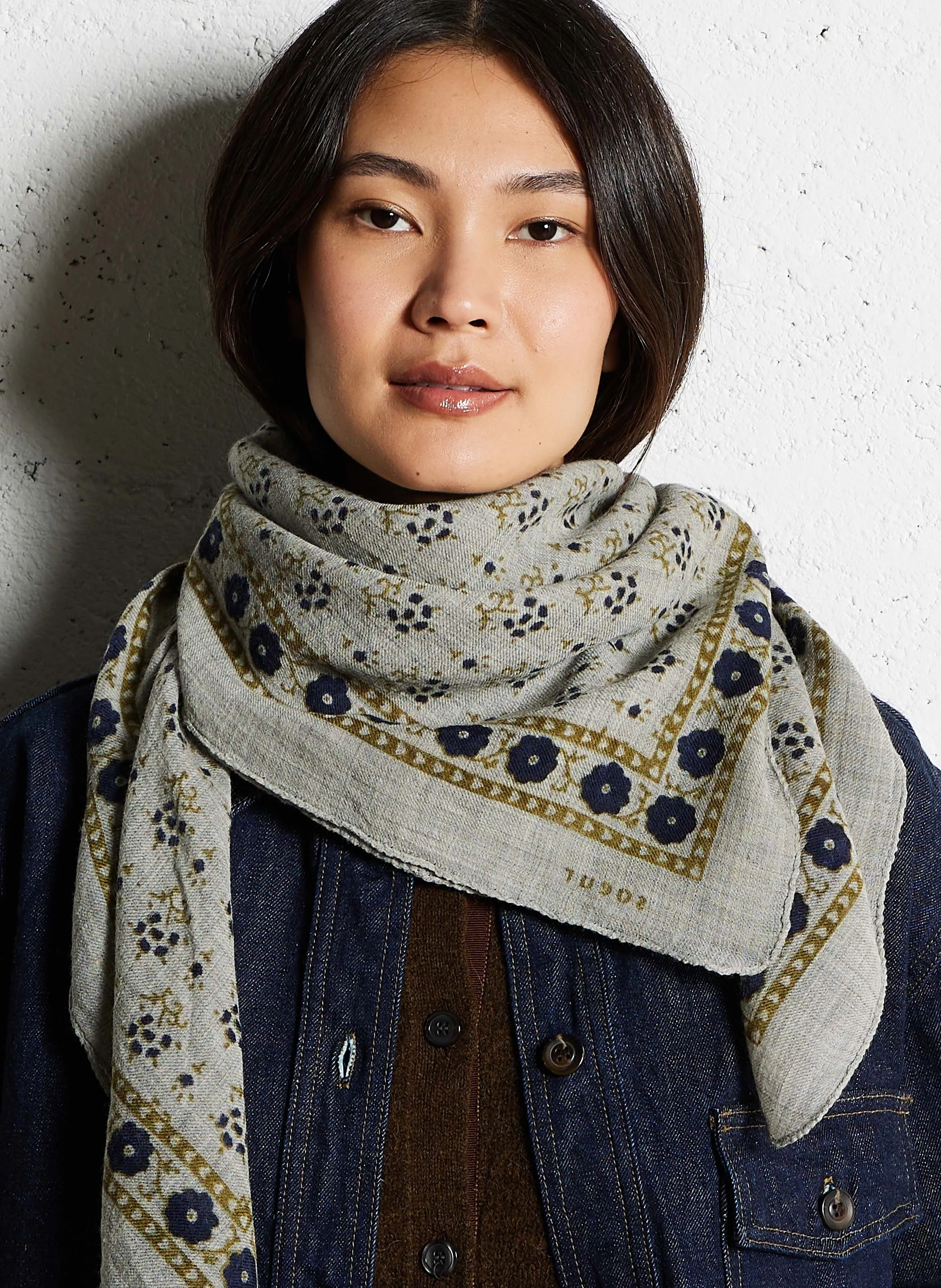  SOEUR   Sciarpa in twill di lana stampata | Multicolore