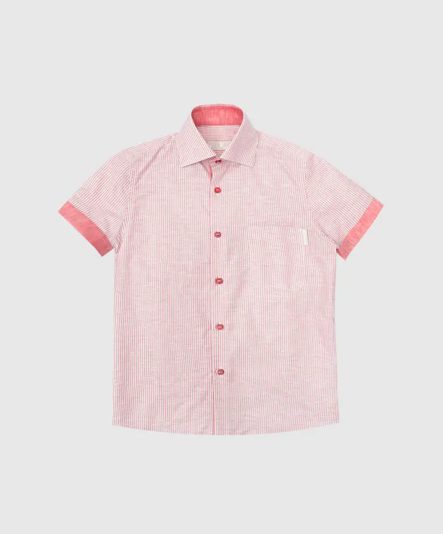 Stefano Ricci Maglietta a righe rosse per bambini YC002683L1666